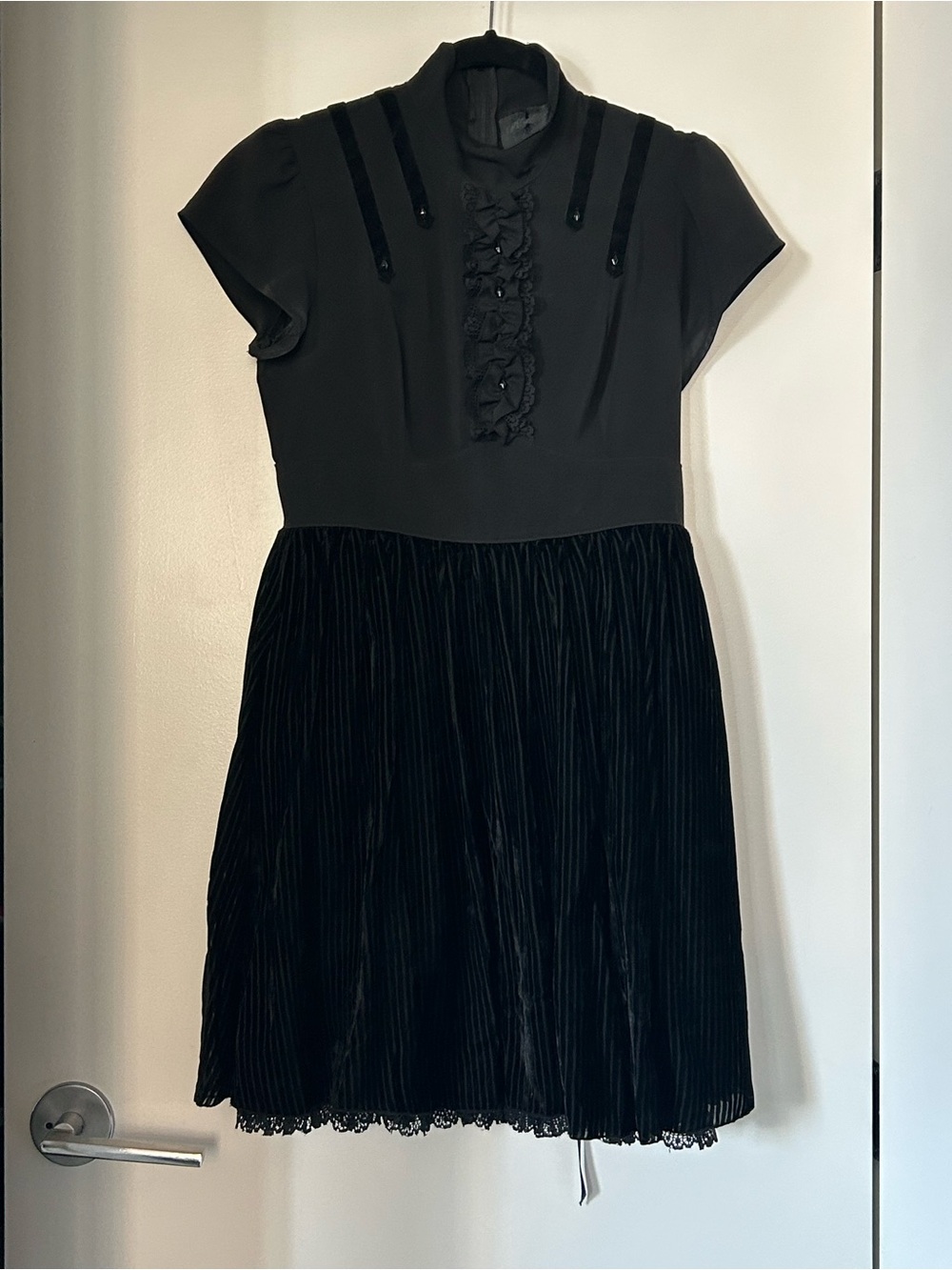 Lip Service Blacklist Cap Sleeve Babydoll Dress circa 2010 - Sz M